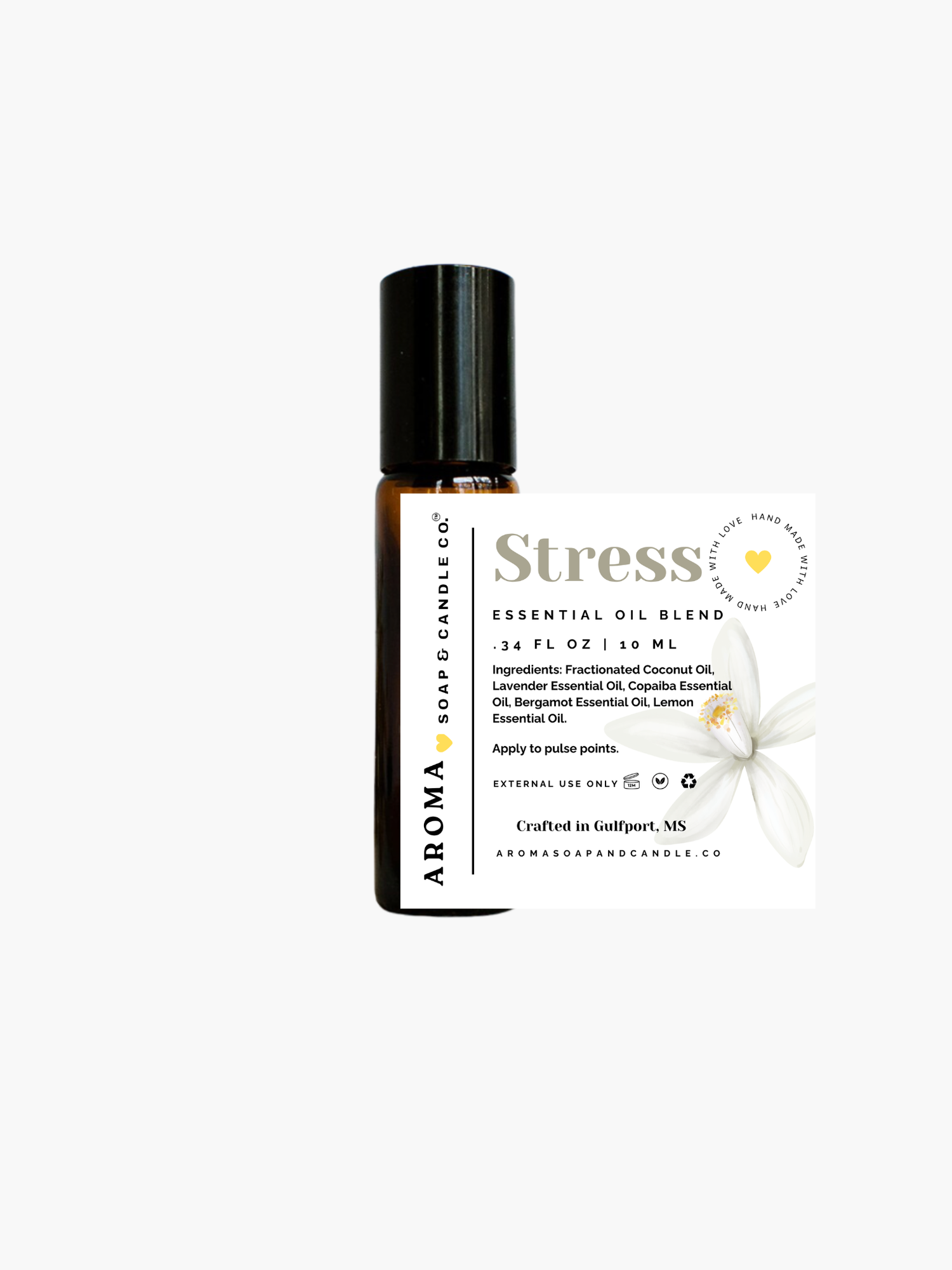 Stress Relief Essential Oil Roller