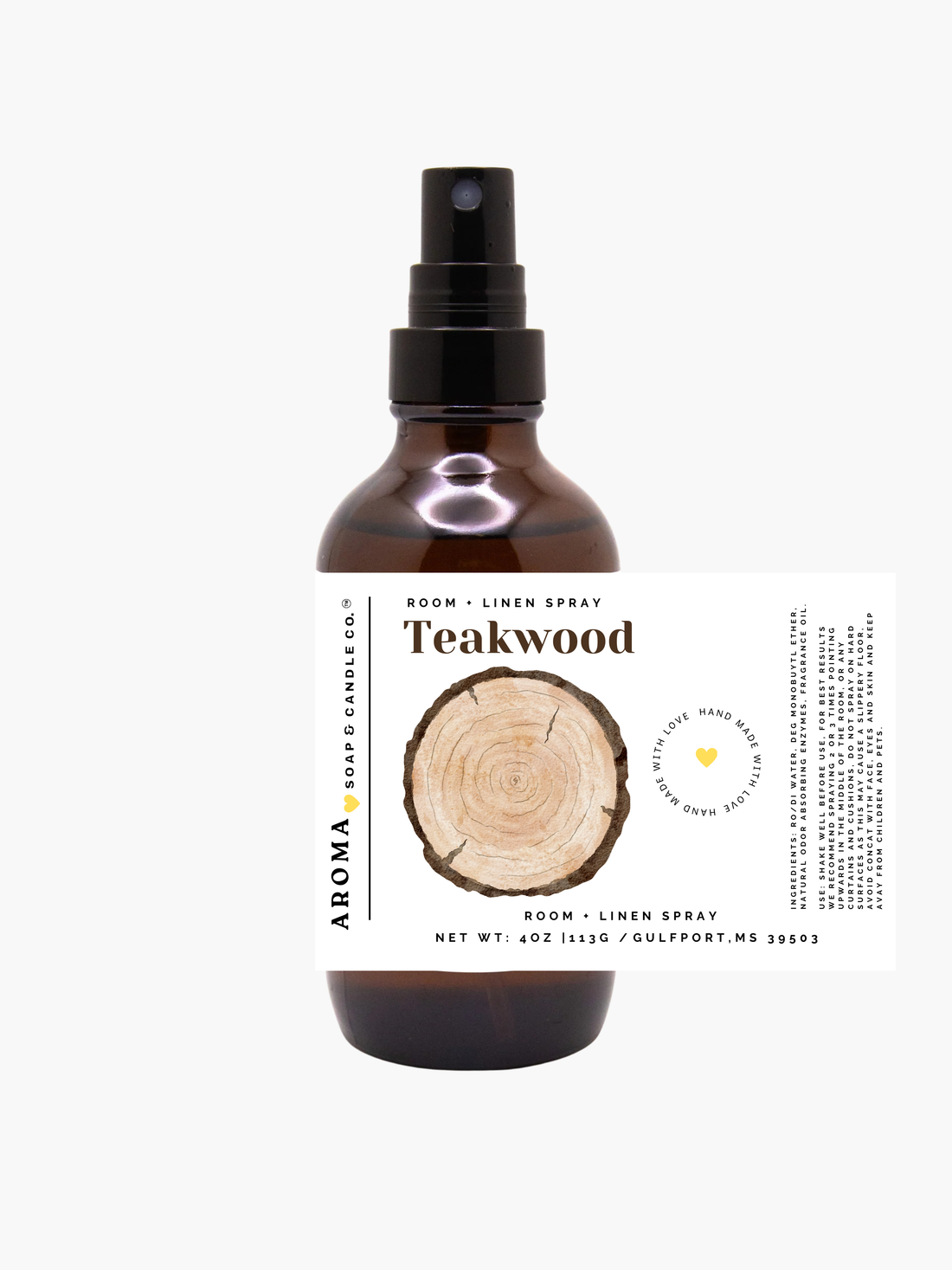 Teakwood Room + Linen Spray