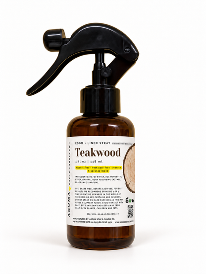 Teakwood™ Room + Linen Spray