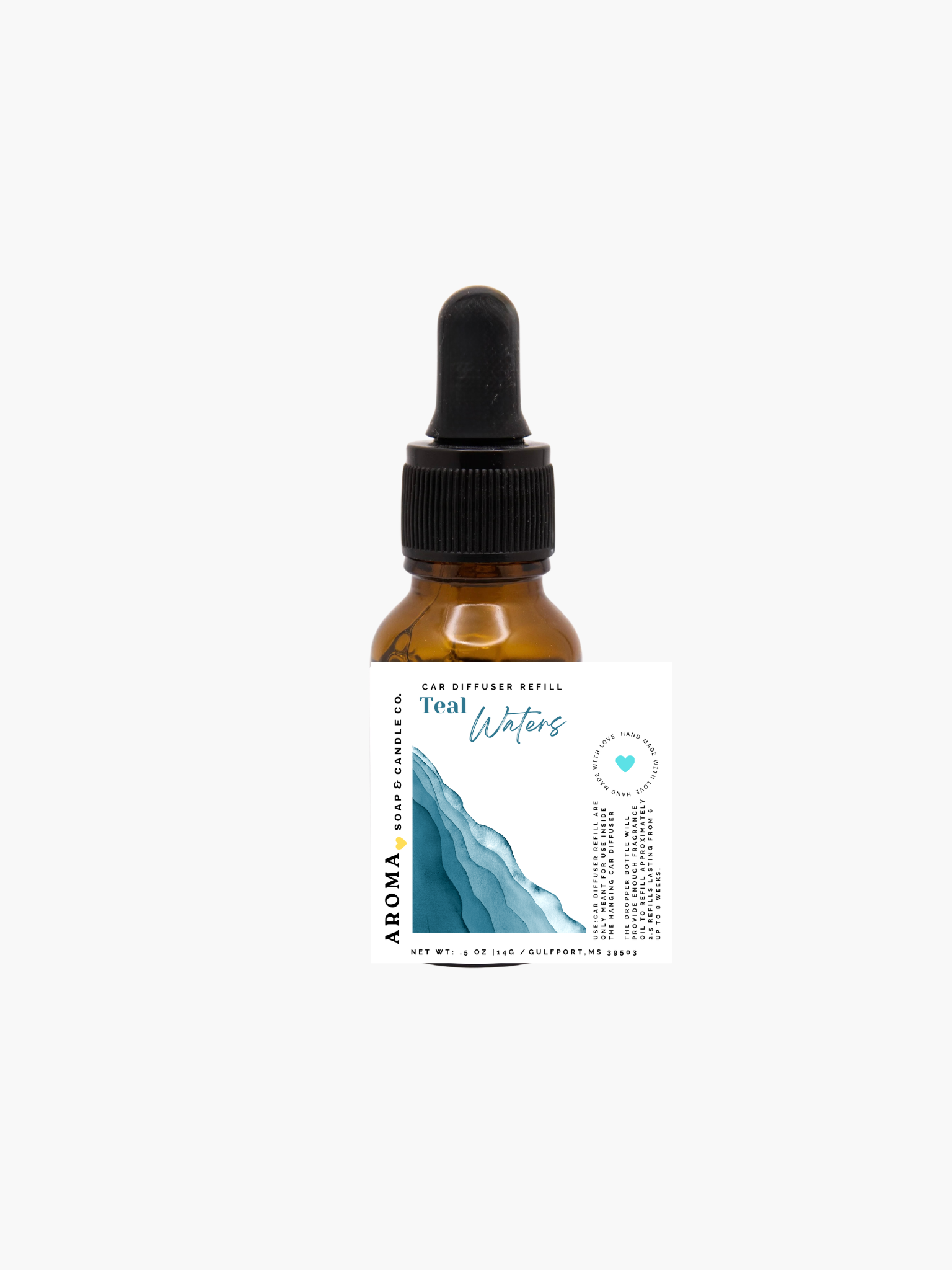 Teal Waters Car Diffuser Refill