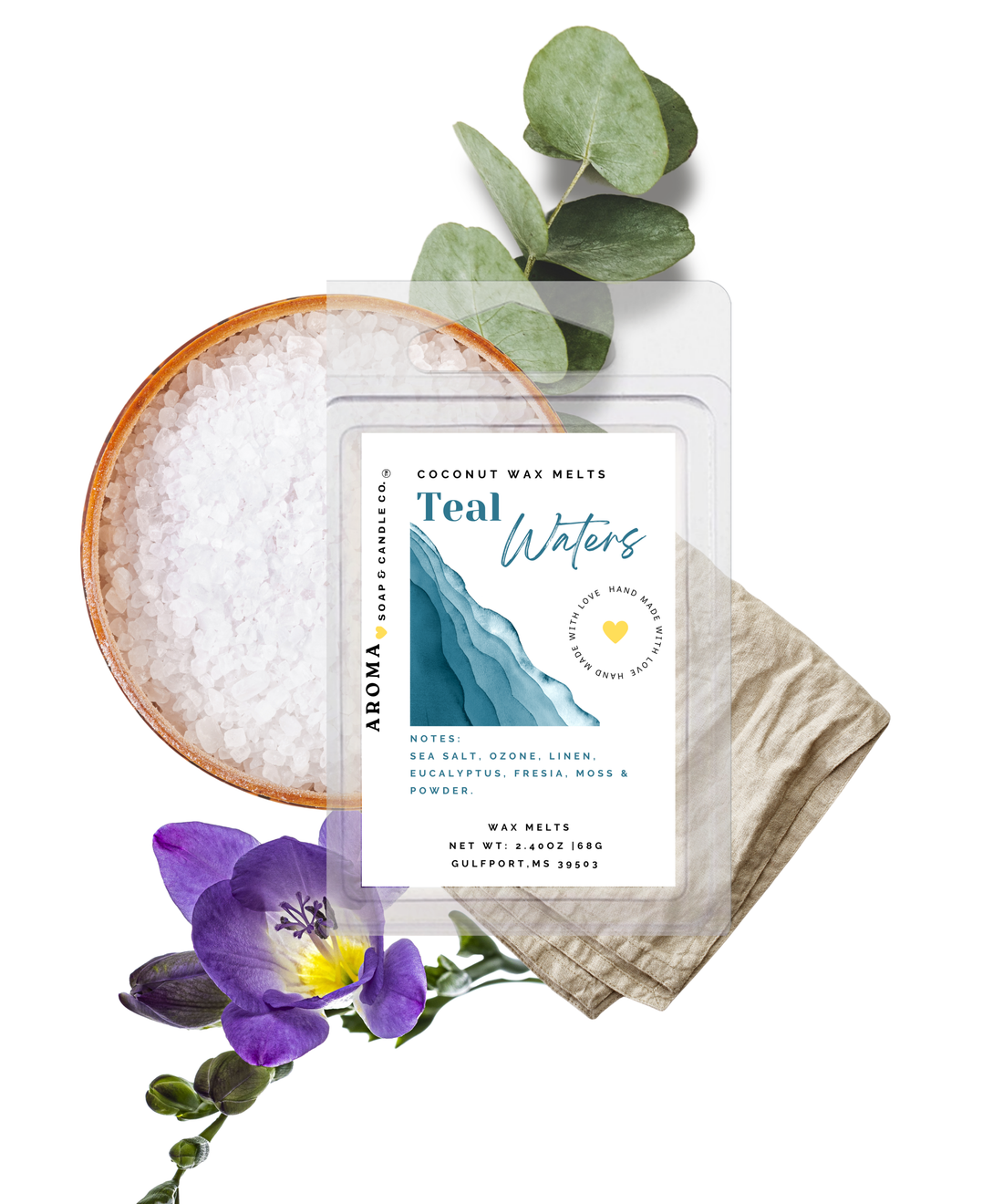 Teal Waters Wax Melts