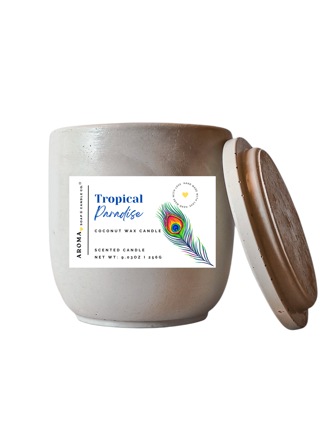 Tropical Paradise - Signature Concrete Jar Candle
