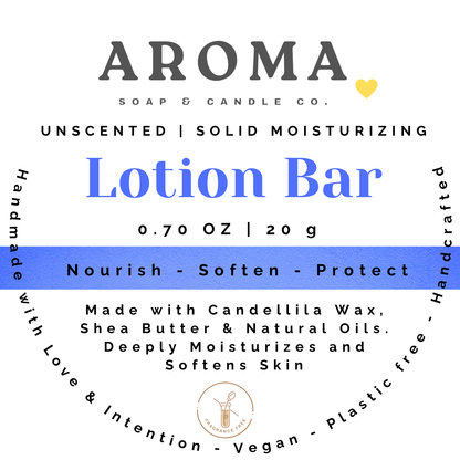 Unscented Lotion Bar