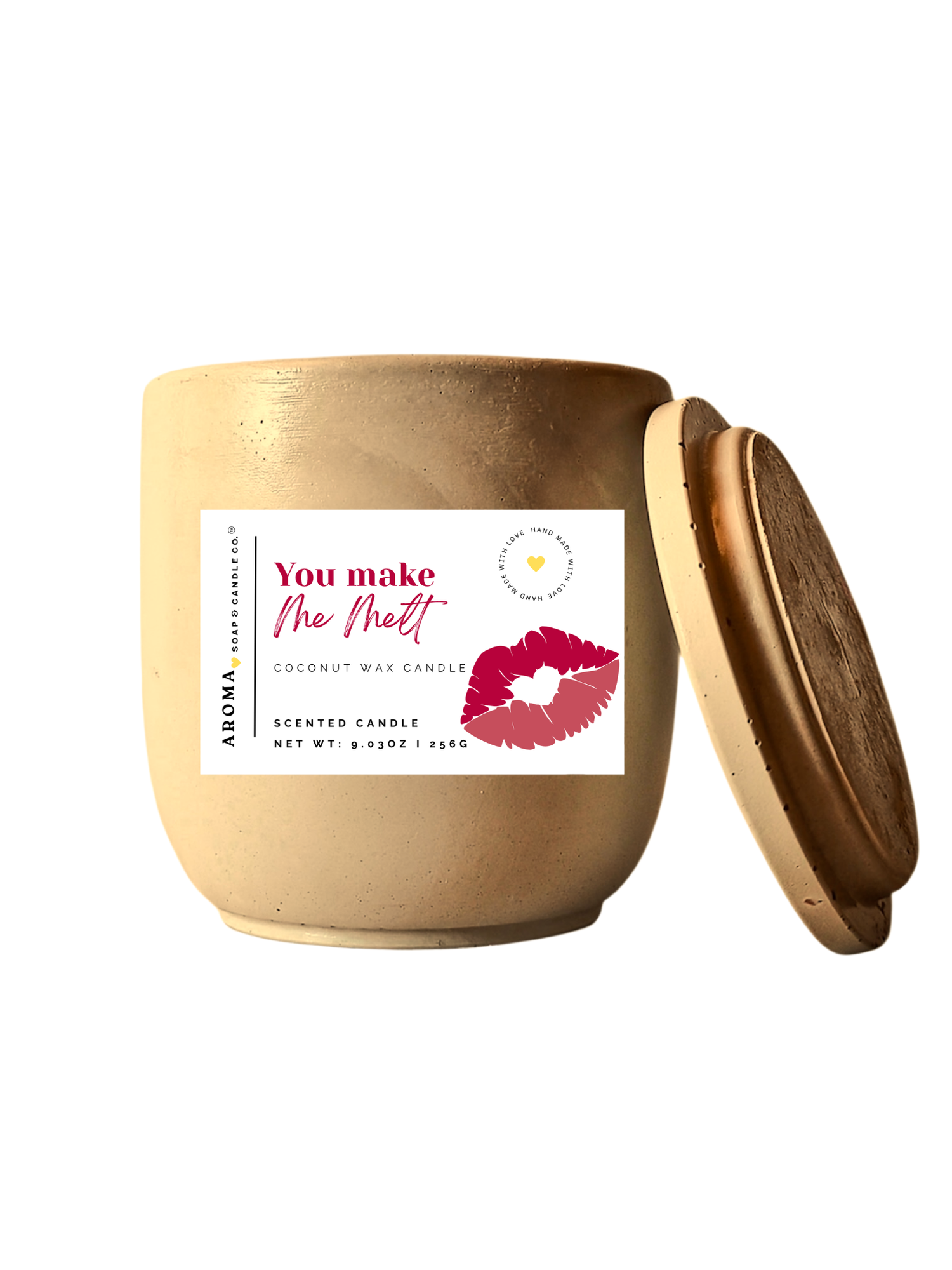 You Make Me Melt - Signature Concrete Jar Candle