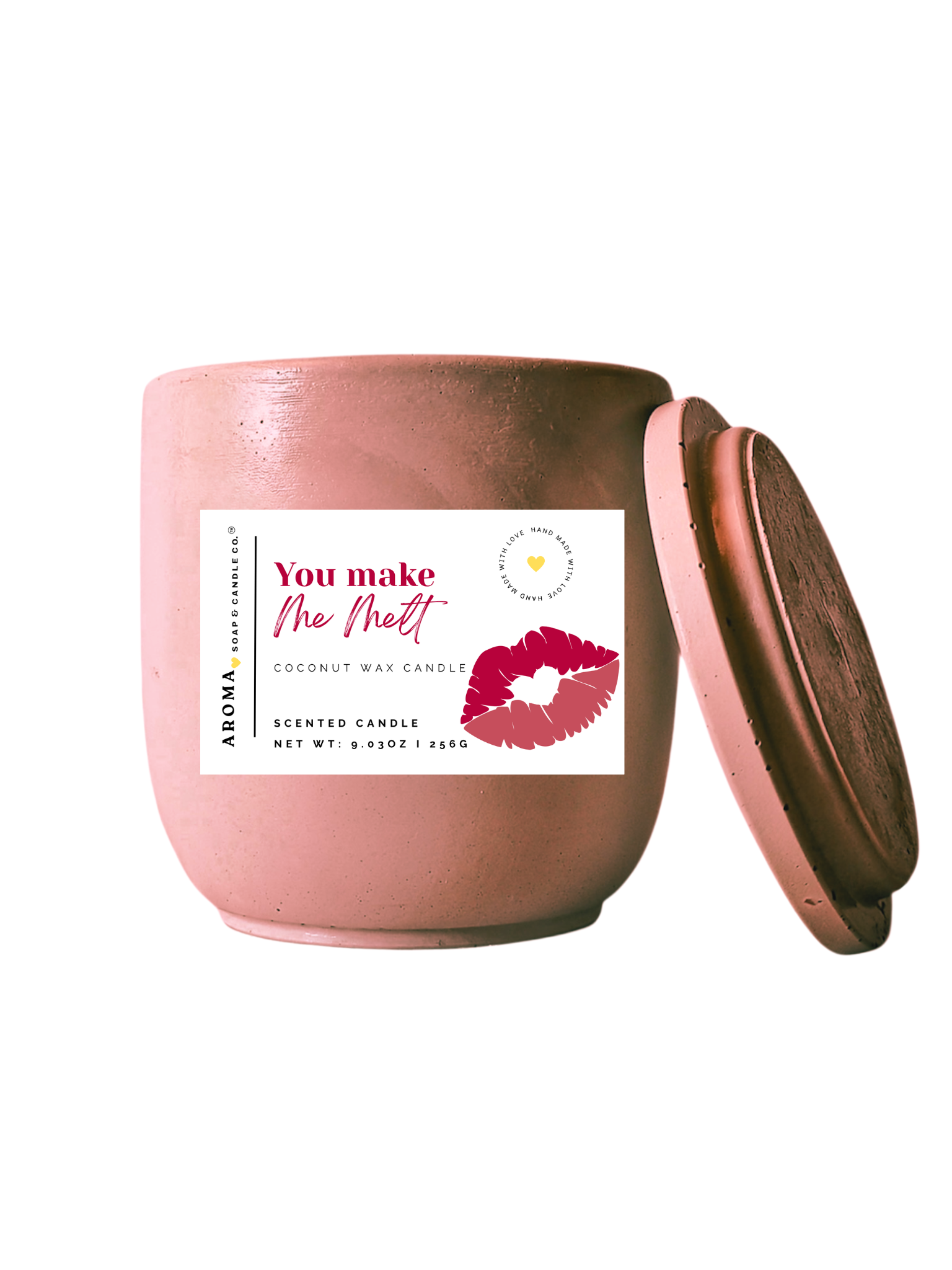 You Make Me Melt - Signature Concrete Jar Candle