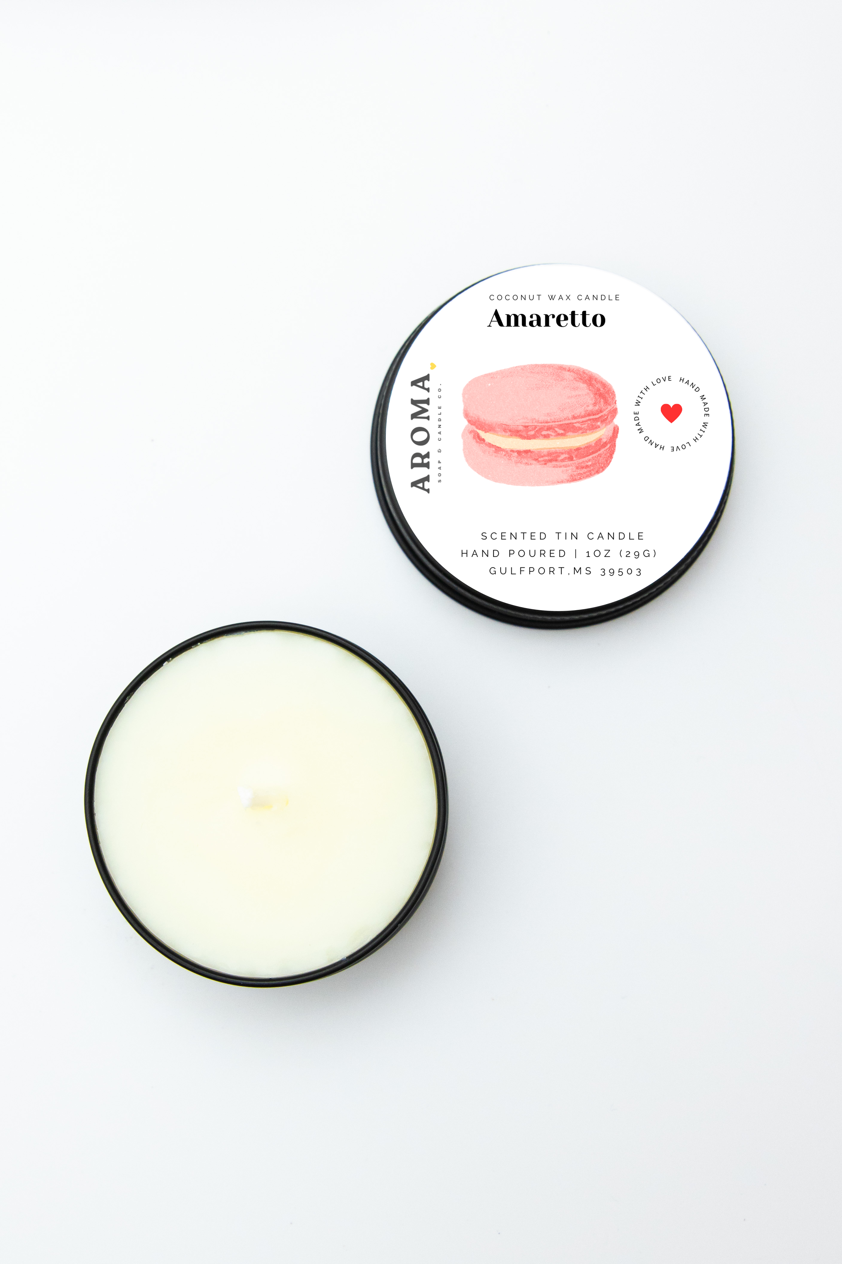 Amaretto Trial Size Candle - 1 oz