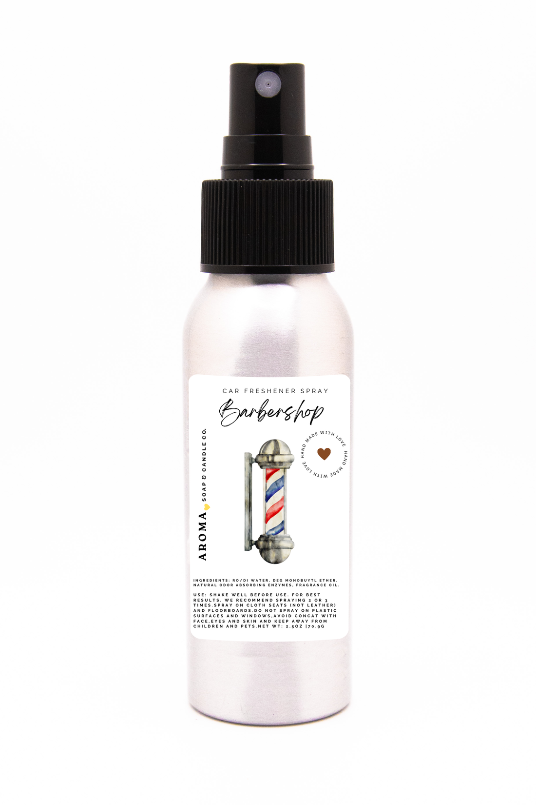 Barbershop Car Freshener Spray