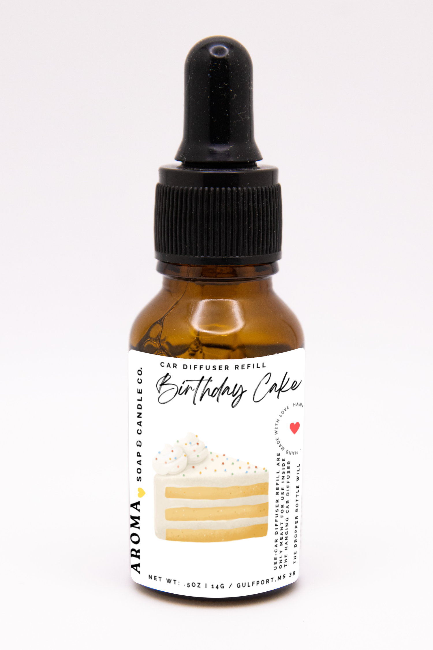 Birthday Cake Car Diffuser Refill