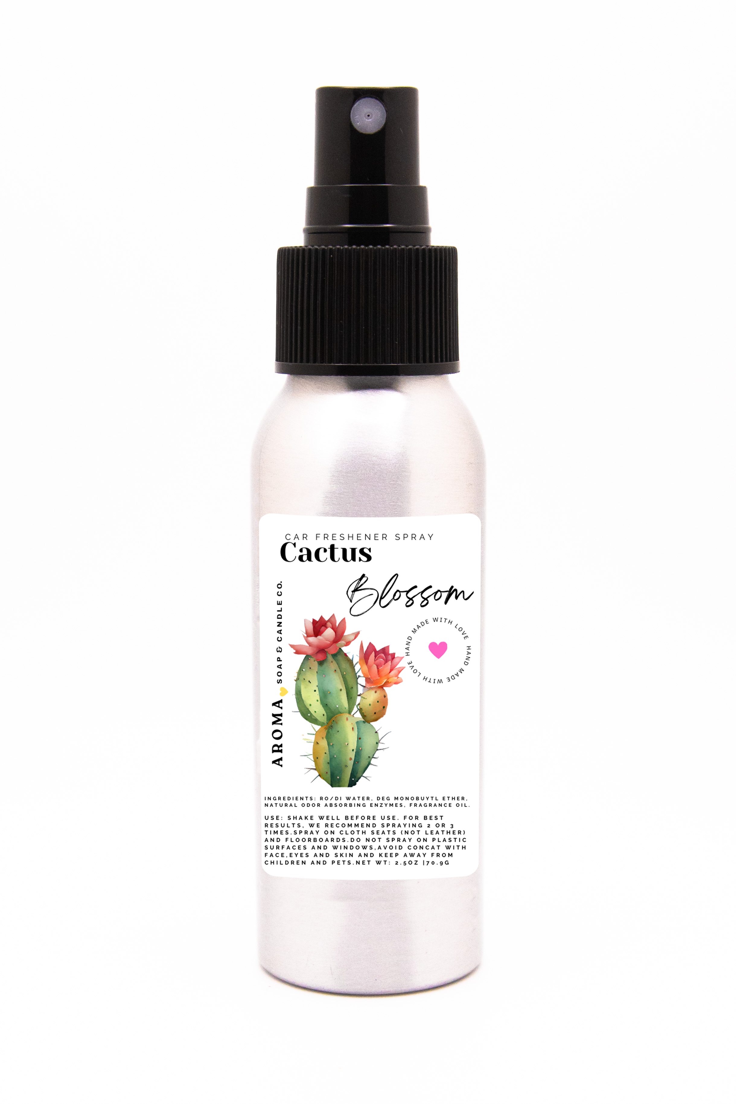 Cactus Blossom Car Freshener Spray