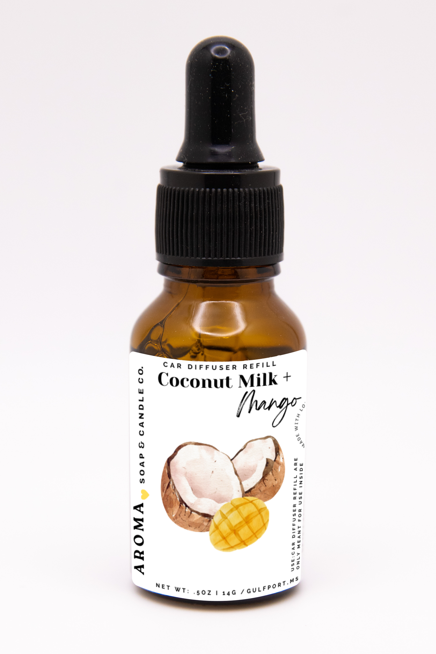 Coconut Milk + Mango Car Diffuser Refill