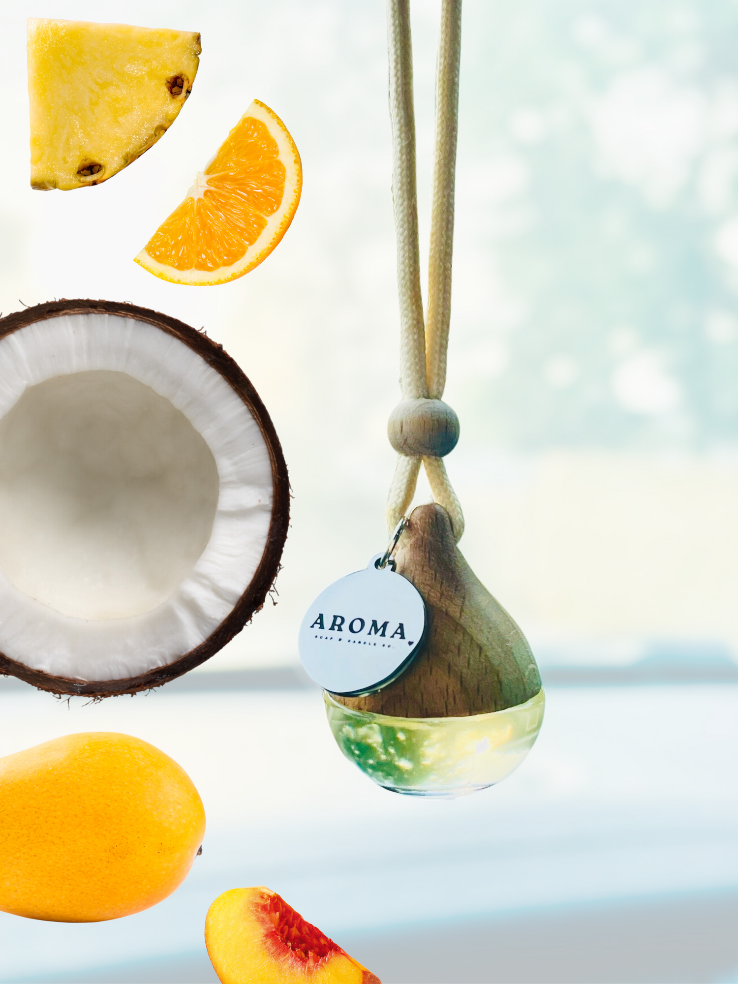 Coconut Milk + Mango Car Diffuser