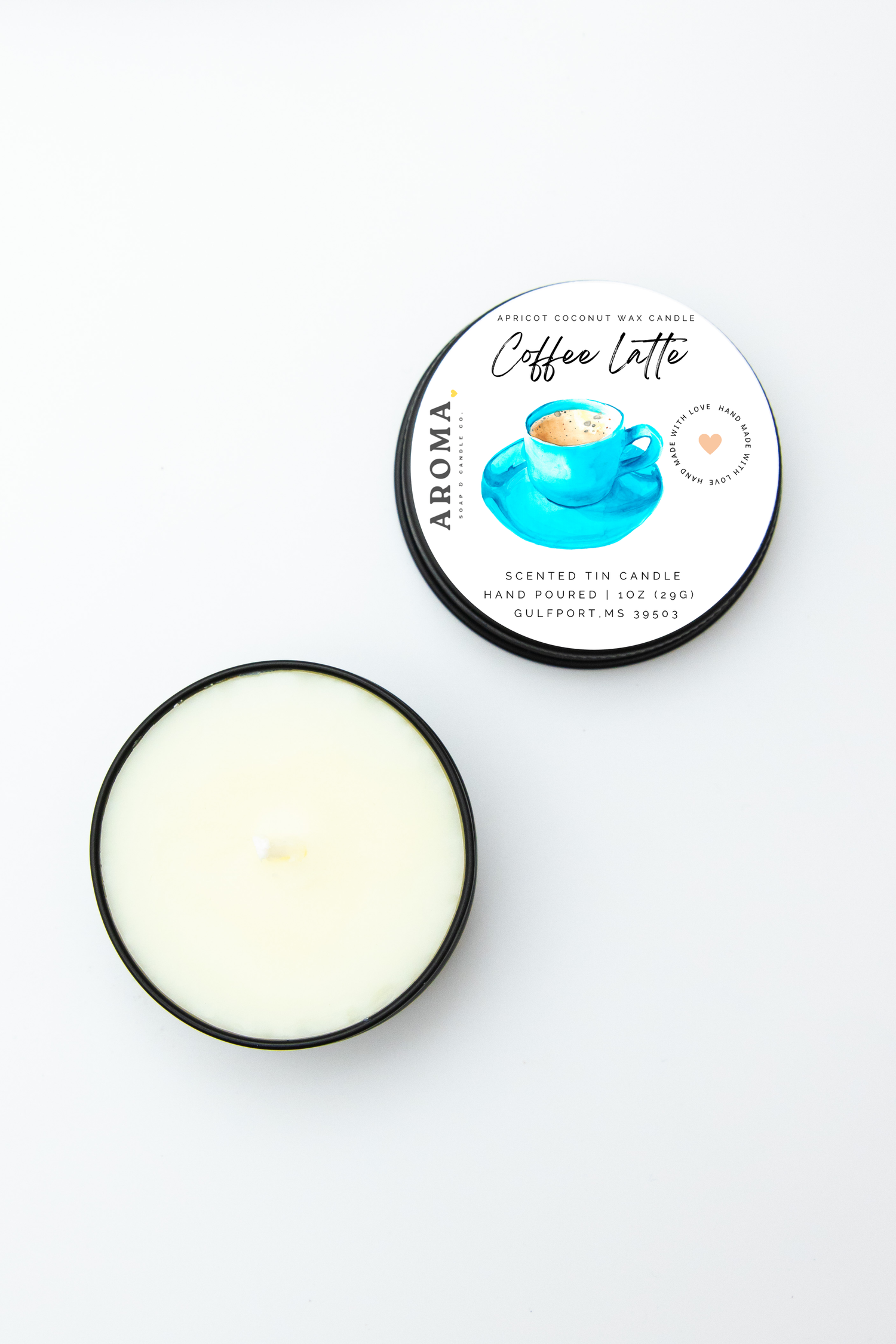 Coffee Latte Sample Candle