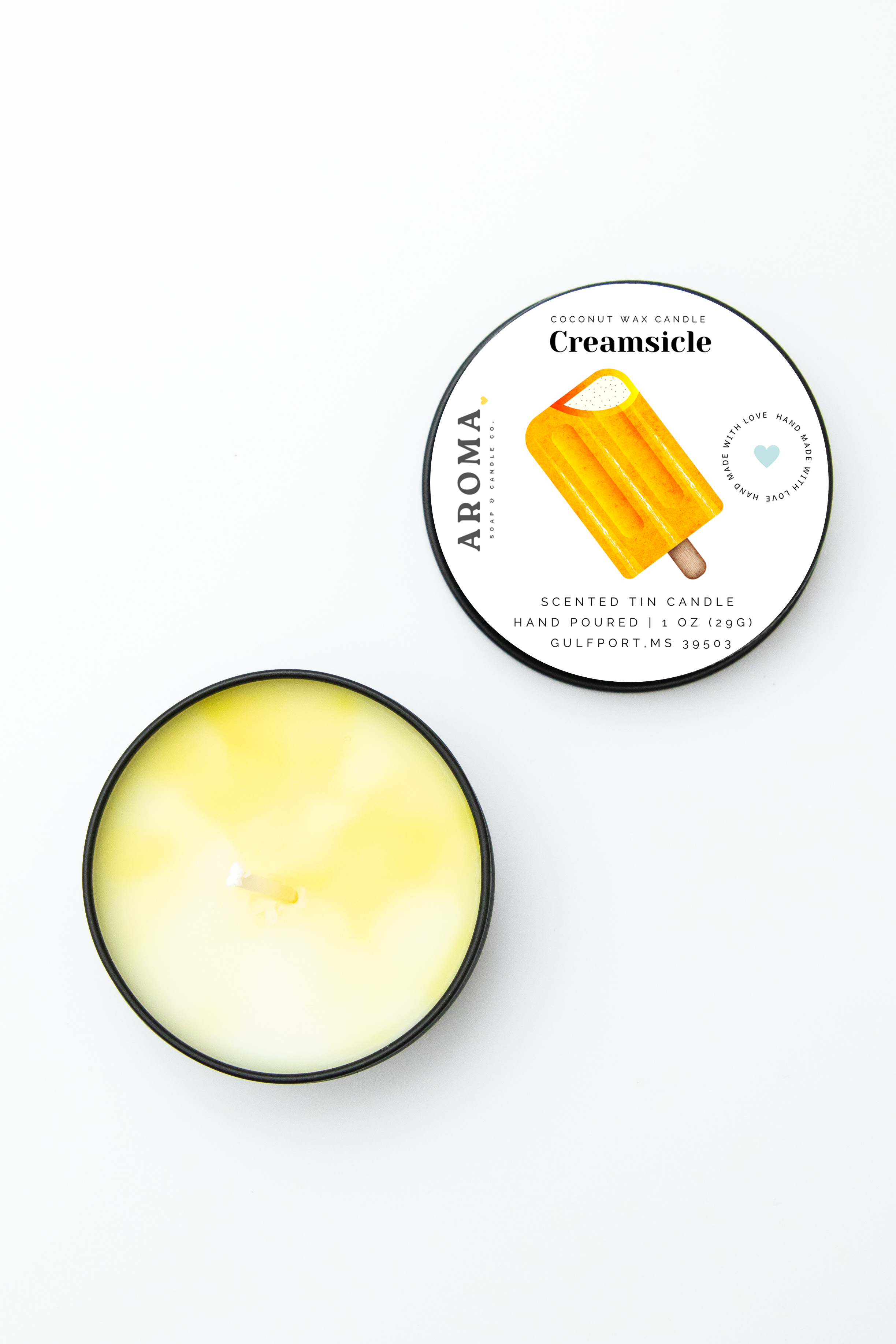 Creamsicle Trial Size Candle - 1 oz