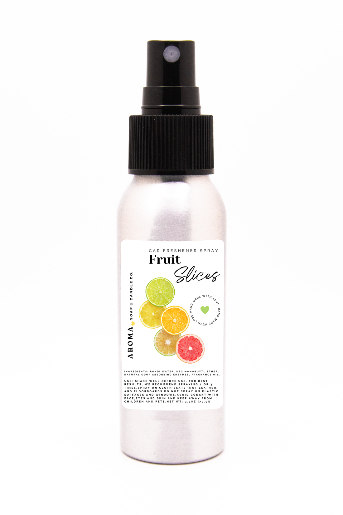 Fruit Slices Car Freshener Spray