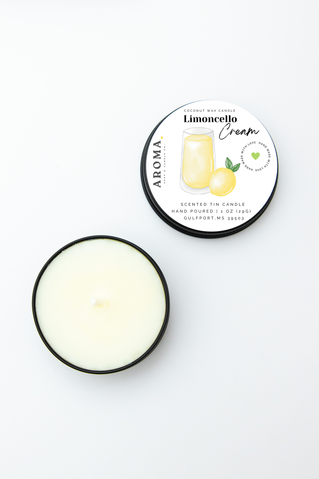 Limoncello Cream Sample Candle