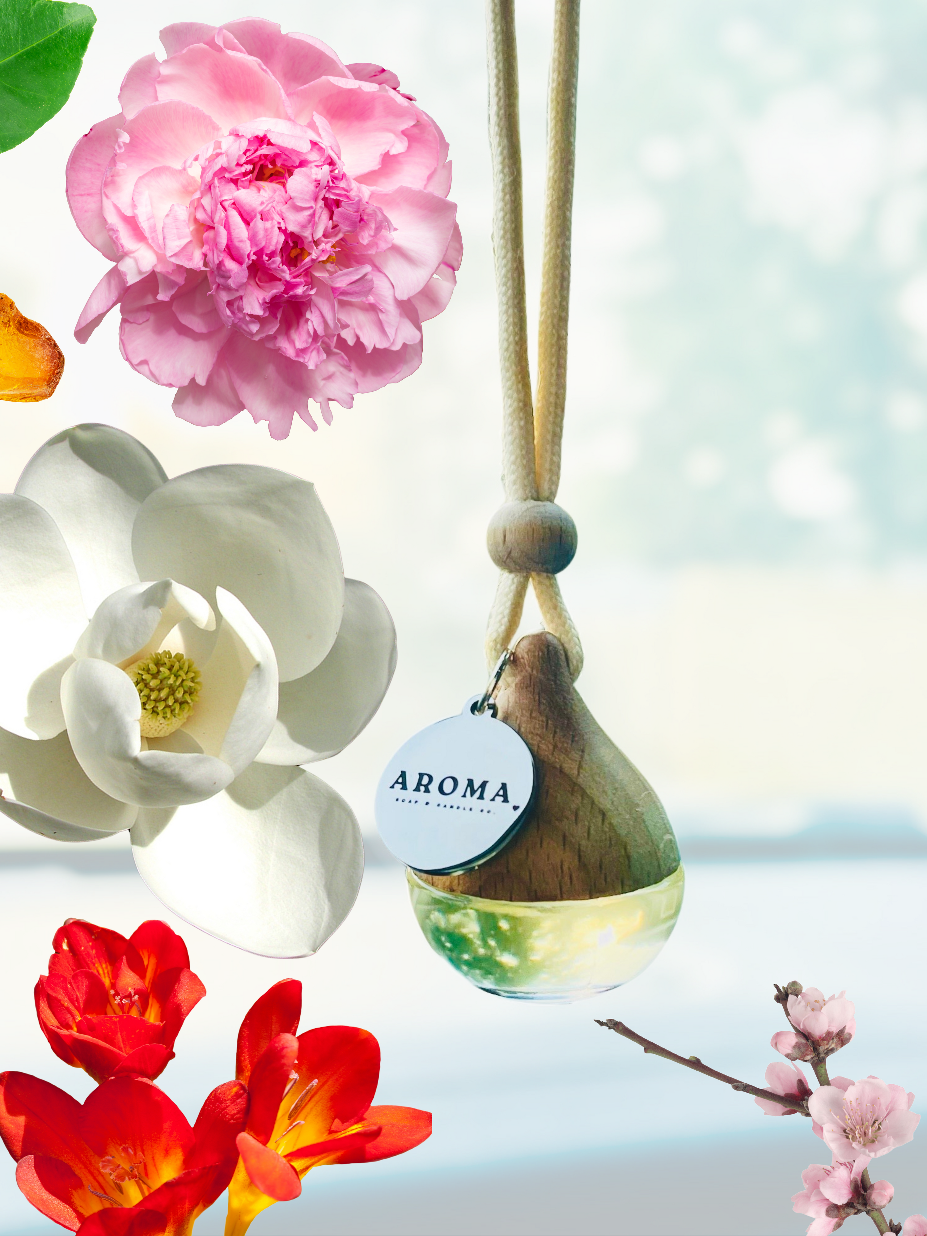 Magnolia Peony™ Car Diffuser