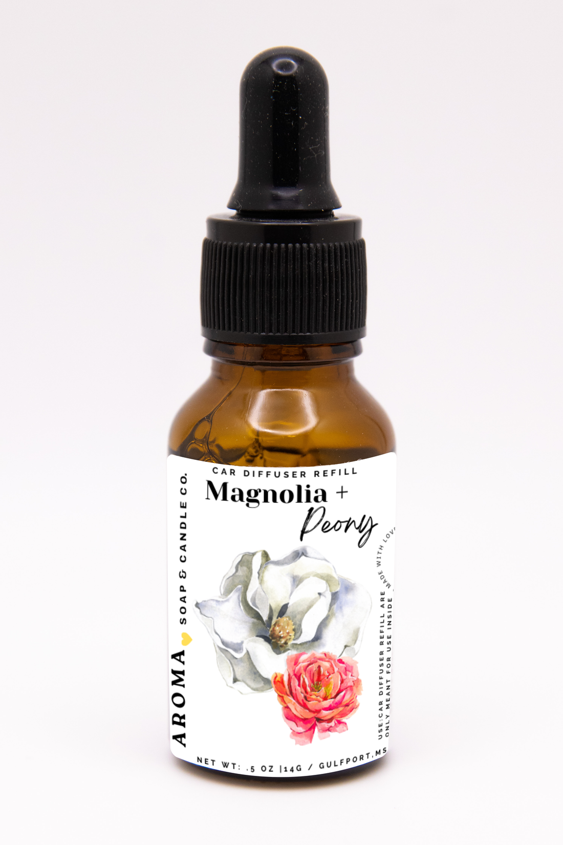 Magnolia + Peony Car Diffuser Refill