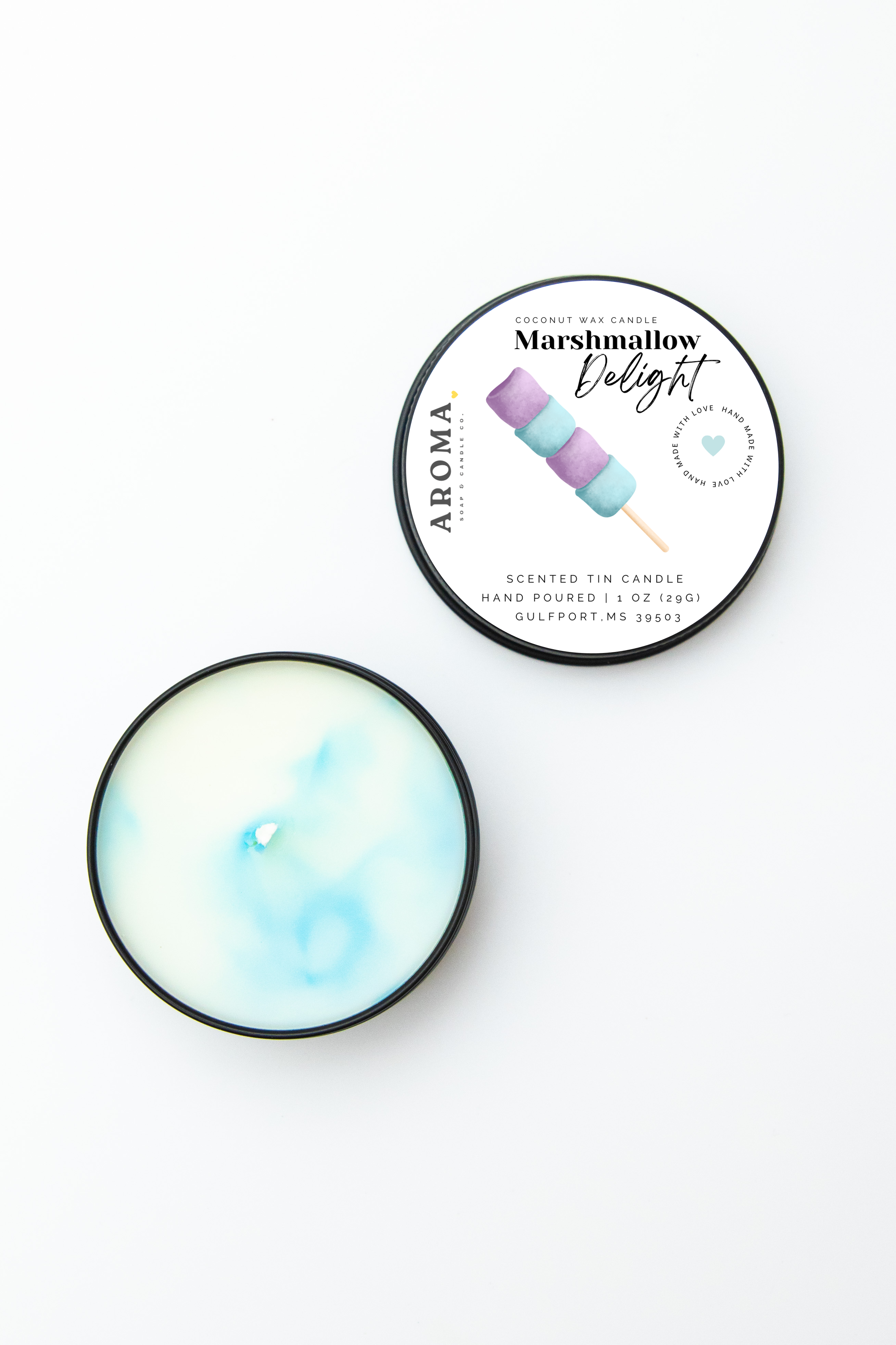 Marshmallow Delight Trial Size Candle - 1 oz