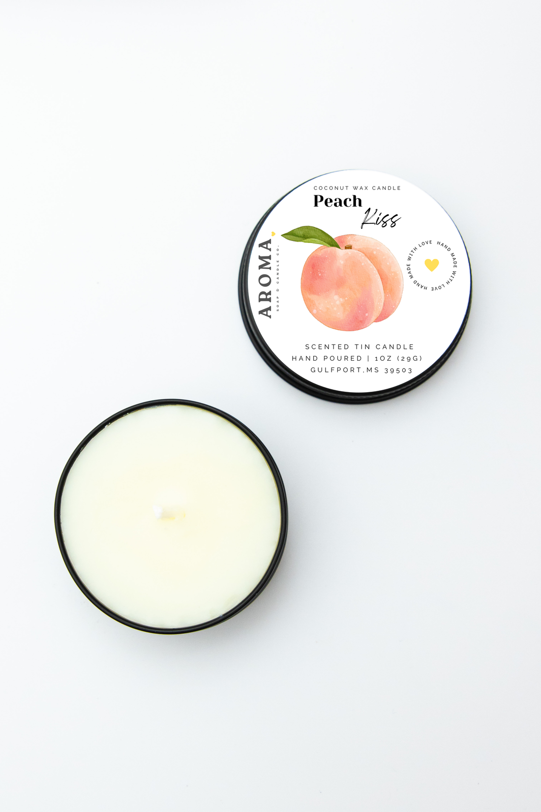 Peach Kiss Sample Candle