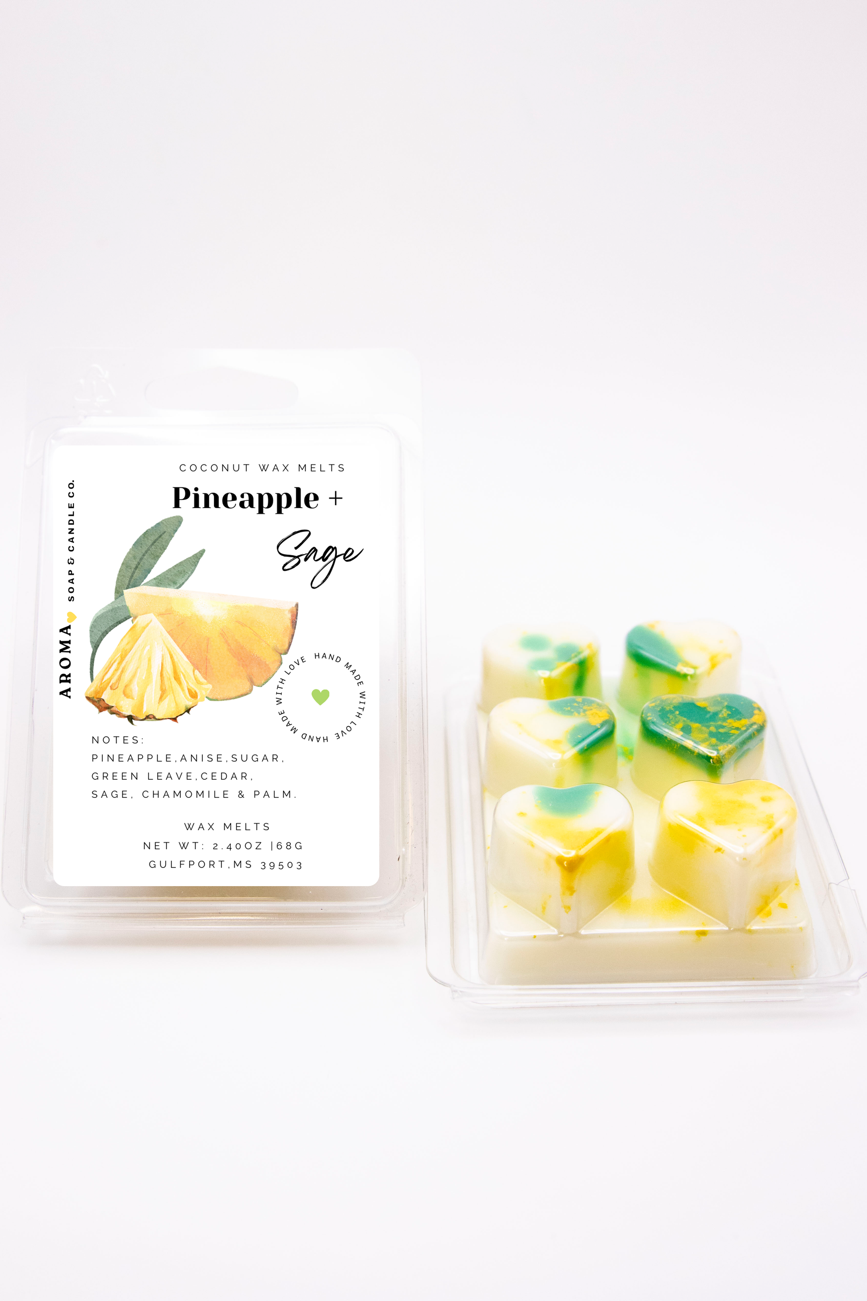 Pineapple Sage Wax Melt