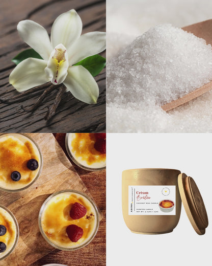 Crèam Brûlée - Signature Concrete Jar Candle