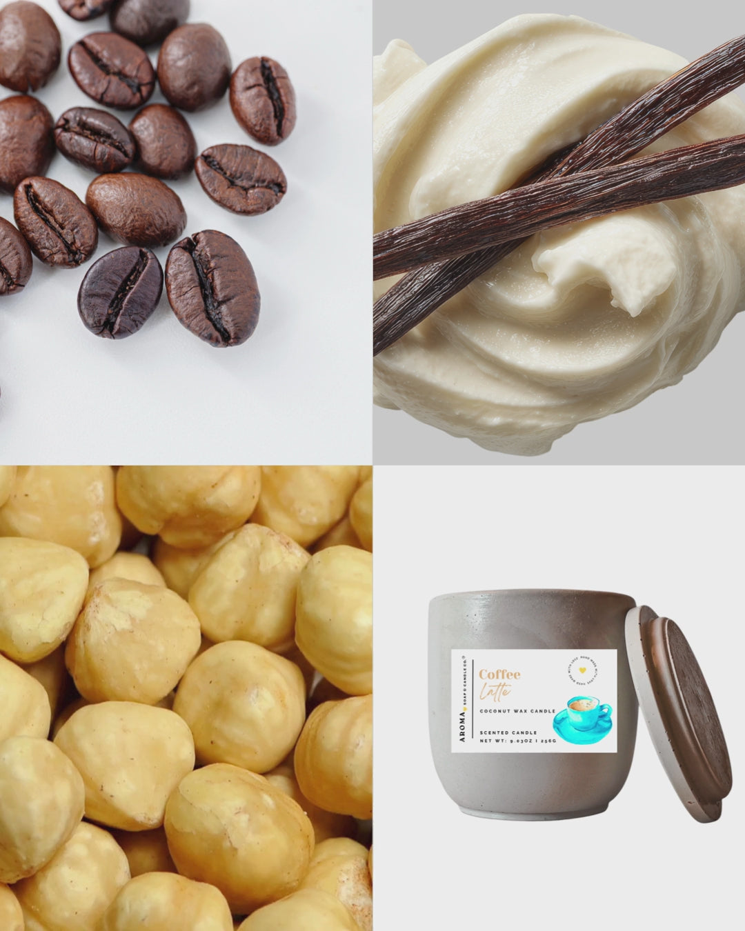 Coffee Latte - Signature Concrete Jar Candle