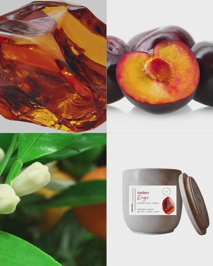 Amber Rouge - Signature Concrete Jar Candle