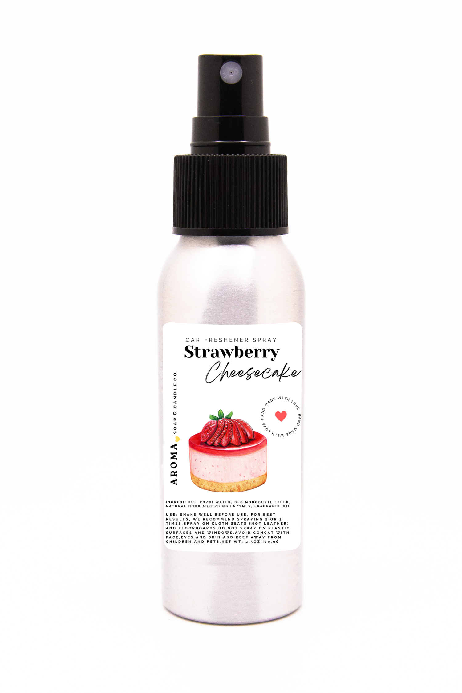 Strawberry Cheesecake Car Freshener Spray