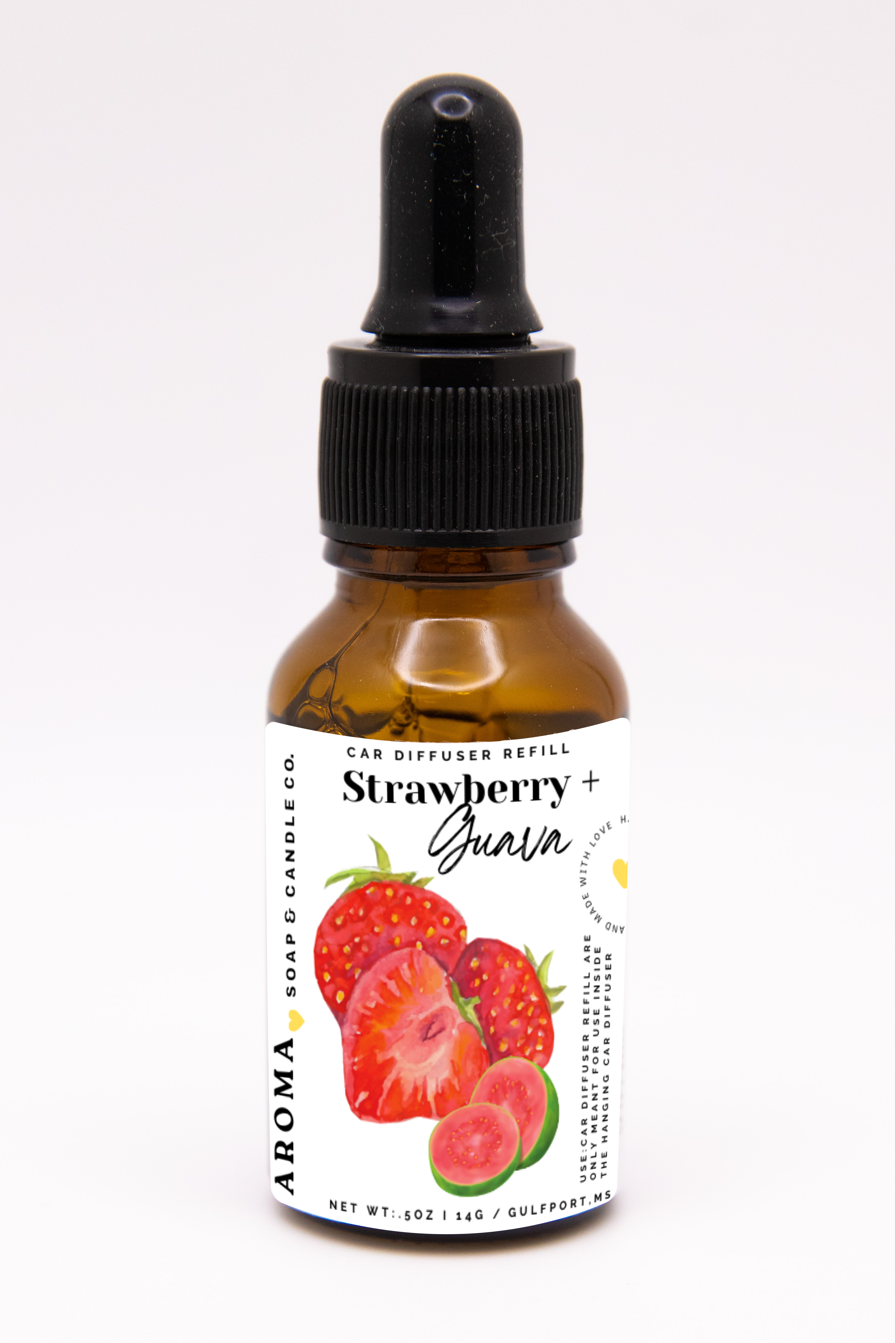 Strawberry + Guava Car Diffuser Refill