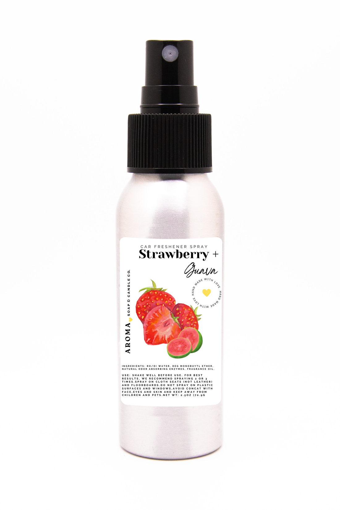 Strawberry + Guava Car Freshener Spray