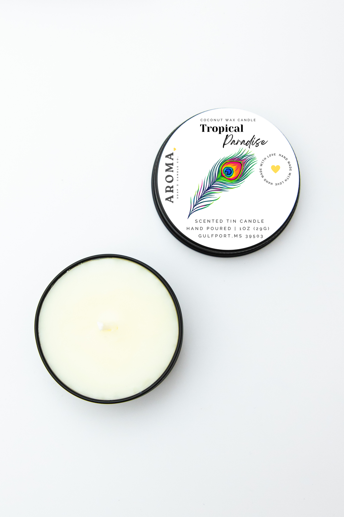 Tropical Paradise Sample Candle